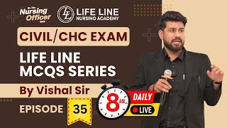 Episode  35 Life Line MCQs Series For CIVILCHC Exam  By Vishal Sir [upl. by Karyl]