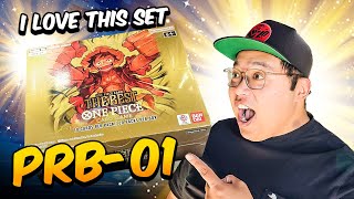 THIS SET IS INSANE Opening My Release Day Box of One Piece TCG PRB01 The Best Collection [upl. by Abraham272]