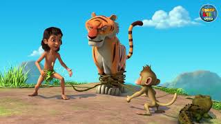 Jungle Book 2 Cartoon For Kids  Jungle Book Mega Episode  English Stories  Funny Wild Animals [upl. by Harrietta]