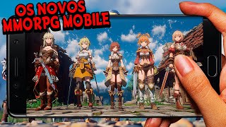 OS 14 NOVOS MMORPG MOBILE PARA ANDROID DE 2024 [upl. by Aruasor]