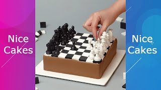 Checkerboard Fondant Cake Tutorial Yumupcakes [upl. by Irret]