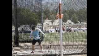 Joaquin Gomez lanzamiento de martillo 8115 mts 5kg record sudamericano [upl. by Airetnahs]