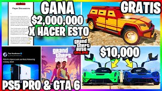 NUEVA ACTUALIZACION GANA 2 MILLONES x HACER ESTO COCHAZO a 10K NOTICIAS DE GTA 6 GTA Online [upl. by Jammal]