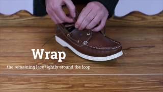 How to barrel knot your Dubarry deck shoe [upl. by Letney]