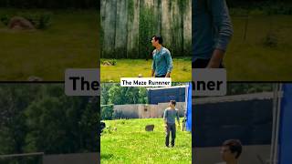 The maze runner behindthescenes themaze mazerunner [upl. by Imekawulo]