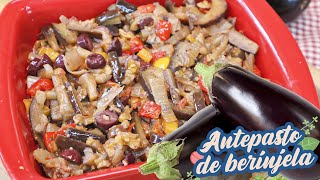 CAPONATA ANTEPASTO DE BERINJELA de PANELA  RECEITA SUPER FÃCIL  Receitas de Pai [upl. by Newby]