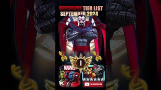 mcoc tier list marvelcontestofchampions mutant mcoc [upl. by Omor363]