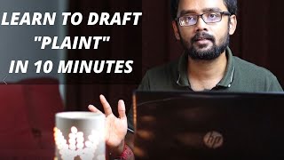 How to Draft a quotPlaintquot  Learn in 10 Minutes  Rohit Pradhan [upl. by Tullusus]