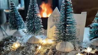 Zauberhafter Tannenwald ruckzuck einfach nachzubestellen diy tutorial winter [upl. by Liakim]