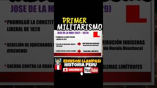 🇵🇪😱 ¿PRIMER MILITARISMO 2 historia peru republica divertido [upl. by Aromat710]