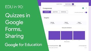 EDU in 90 Quizzes in Google Forms Sharing Scores [upl. by Yesac]