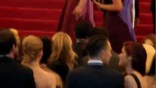 Cory Monteith and Lea Michele at the Met Gala 57 [upl. by Darill372]