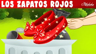 Los Zapatos Rojos  Blancanieves y los Siete Enanitos  Cuentos infantiles para dormir en Español [upl. by Carlye512]