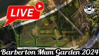 Barberton Ohio Mum Garden Drone Flight 9162024 [upl. by Nalyad]