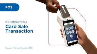 How to Process Card Sale Payments on Network POS [upl. by Anelrahc]
