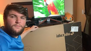 Cubicubi 585” Gaming Desk GDSZ Unboxing and Setup [upl. by Maurilla]