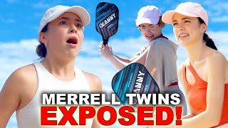 Merrell Twins EXPOSED  The Pickleball Tournament [upl. by Flosi]