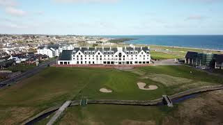 Carnoustie Golf Course by Drone [upl. by Nikkie]