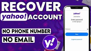 How to Recover Yahoo Password without Recovery Email ID and Phone Number [upl. by Nadeau557]