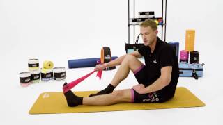 Ankle Stability Exercises With Resistance Bands [upl. by Ytirahs]