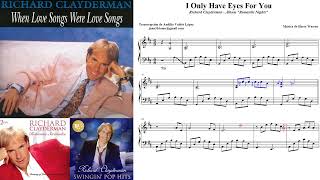 I Only Have Eyes For You  Partitura de Richard Clayderman  Álbum quotWhen Love Songs Were Love Songs [upl. by Leonora]