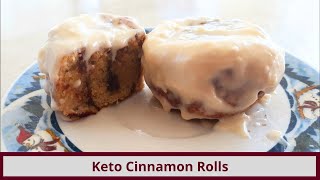 Easy Keto Cinnamon Rolls Gluten Free and Nut Free Options [upl. by Kaylil147]