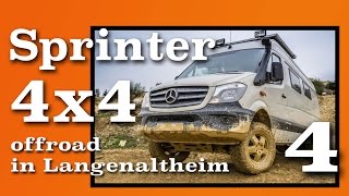 Sprinter 4x4 offroad in Langenaltheim  Part 4 [upl. by Lenra629]