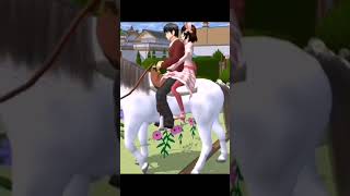 sakura and his best friend getting rid on horse sakuraschoolsimulator sakura gamming reels [upl. by Kantos]