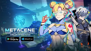 Metacene Gameplay  NFT MMORPG Android amp PC [upl. by Levan]