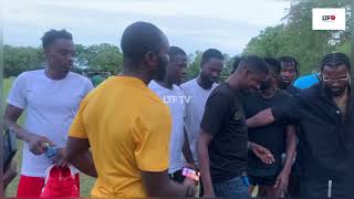 Dede Ayew and other professionals celebrate Abdul Aziz Tetteh on his birthday at the Nania Fc Park [upl. by Ylurt]