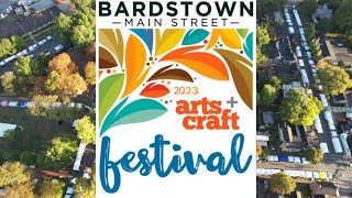 A selfguided tour of the 42nd Annual Bardstown Main Street Arts amp Craft Festival [upl. by Shelman]