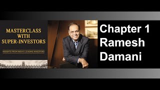 Masterclass with Superinvestors  Ramesh Damani  chapter 1 [upl. by Leid357]