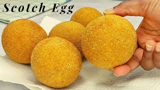 BEGINNERS EASIEST SCOTCH EGG RECIPE [upl. by Chelsey940]