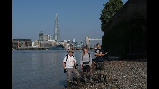 London Mudlarking near Execution Dock  Tudor amp Medieval finds [upl. by Biagio]