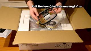 Pioneer VSX422K Unboxing [upl. by Premer]