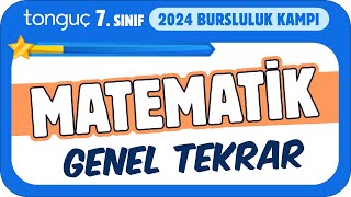 7Sınıf Matematik Genel Tekrar ✍ 2024 Bursluluk Kampı [upl. by Roselle]