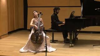 Nahar Eliaz Beethoven Sonata for Piano and Cello op 69 no3 2nd amp 3rd mov [upl. by Wheeler]