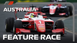 F3 Feature Race Highlights  2024 Australian Grand Prix [upl. by Mart]