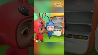 The Ants Go Marching  Part 1  One by One Marching  Nursery Rhymes amp Kids Songs  Happy Tots [upl. by Maroj782]