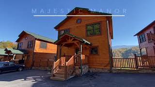 Majestic Manor Video Tour  Vacation Rental Gatlinburg TN [upl. by Ravi]