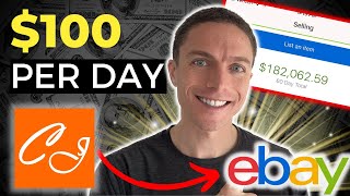 How to Make 100day dropshipping from CJ Dropshipping to eBay 2024  Full Tutorial [upl. by Anahsak]