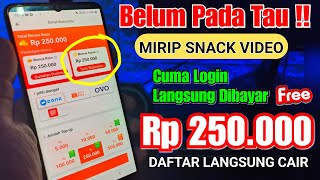 BELUM VIRAL  APLIKASI PENGHASIL SALDO DANA TERCEPAT MEMBAYAR 2024  APK PENGHASIL UANG TERBARU [upl. by Yrrah]