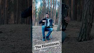 The Flintstones yabadabadoo shorts accordion accordioncover flintstones [upl. by Halonna698]