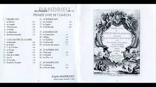 JeanFrançois Dandrieu  Premier Livre de Clavecin [upl. by Furmark]