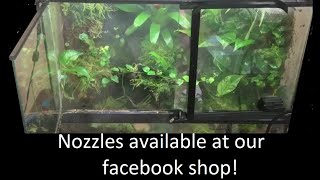 How to Make a Misting System for Terrarium Vivarium or Aeroponics New video in description [upl. by Lebasi]