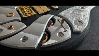 GGBO 2022 Full build  How to build a watch inspired guitar [upl. by Sioled]