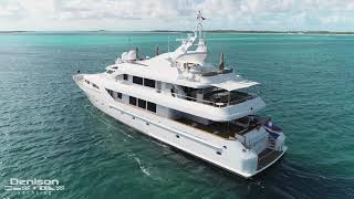 LAGNIAPPE 136 Intermarine Superyacht Walkthrough [upl. by Enimsay]