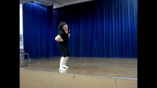 Jelena Cerovina Serbia  Salsa Body Movement [upl. by Yortal]