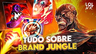 GAMEPLAY EXPLICATIVA DE BRAND JUNGLE  TUDO QUE VOCÊ PRECISA SABER  LoL Wild Rift [upl. by Melisenda]