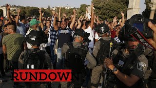 Numerous Violent Clashes Define Day at Temple Mount [upl. by Kenny]